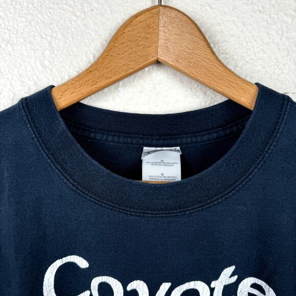 Vintage Coyote Ugly Shirt Sz Large Black Short Sleeve Dont Just Get Drunk Funny - Picture 2 of 6